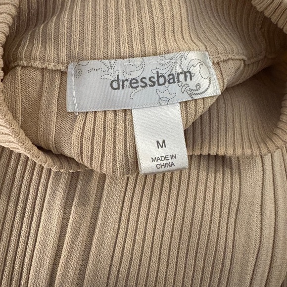 Dress Barn Sleeveless Ribbed High Neck Top Size Medium - Picture 5 of 5